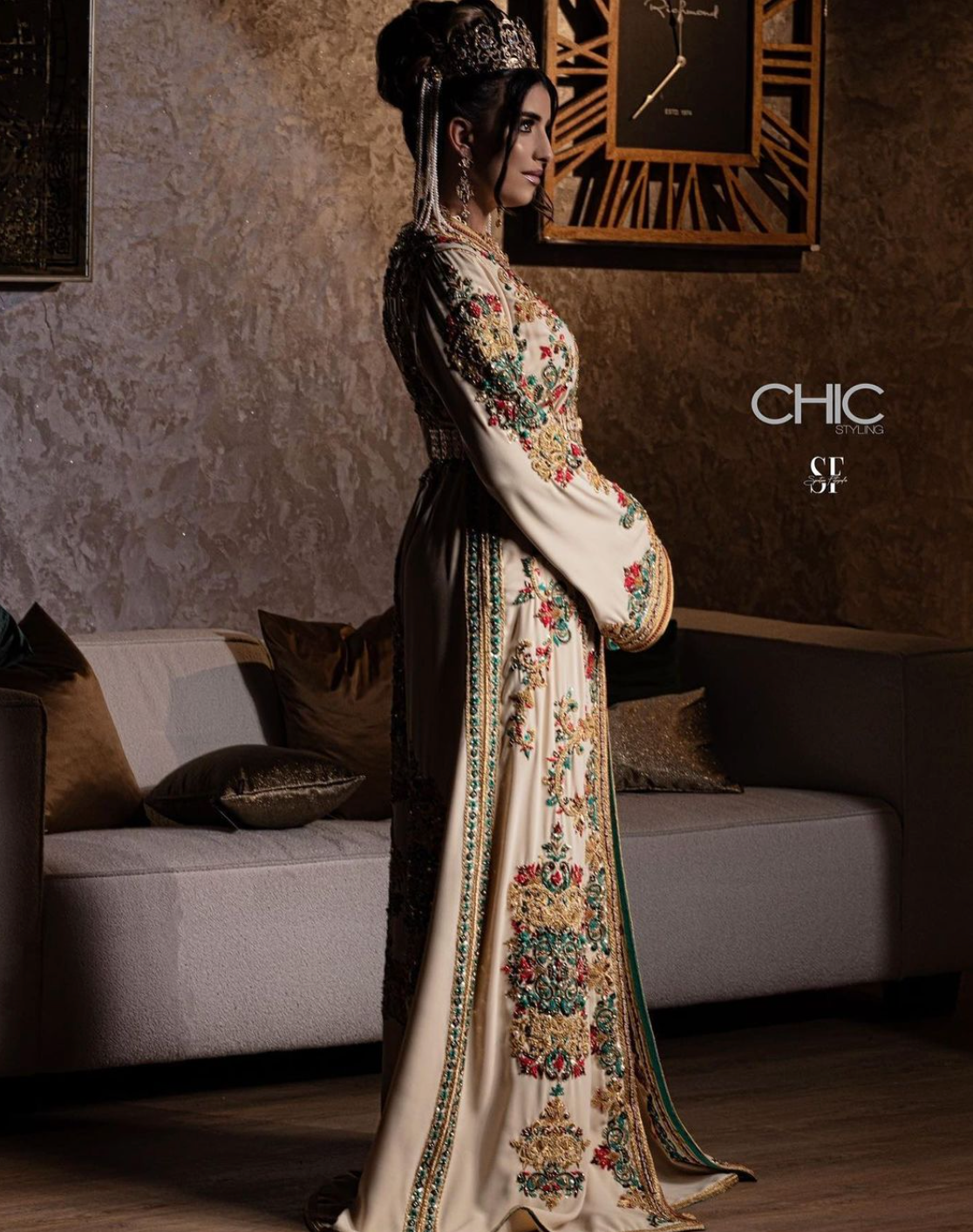 caftan mariage invitée
